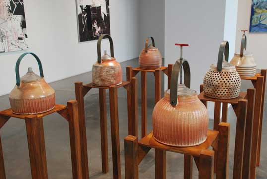 industrial temple jars, Richard Burkett
